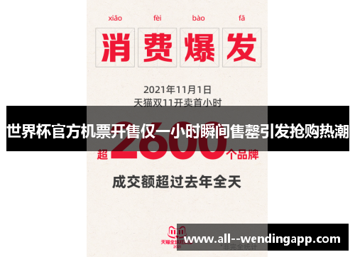 世界杯官方机票开售仅一小时瞬间售罄引发抢购热潮 世界杯官方机票开售仅一小时瞬间售罄引发抢购热潮